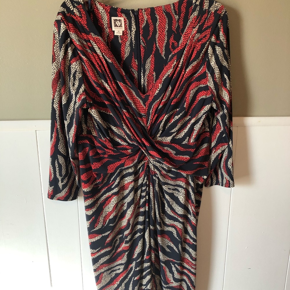 Anne Klein Faux Wrap Dress